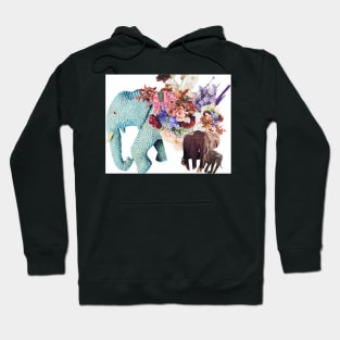 Elephants, remind me of home Hoodie